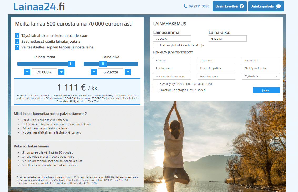 Lainaa24.fi laina